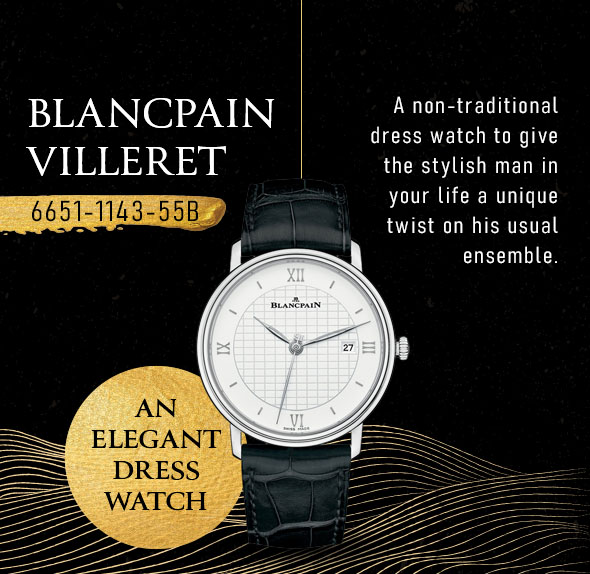 Blancpain Villeret elegant dress watch