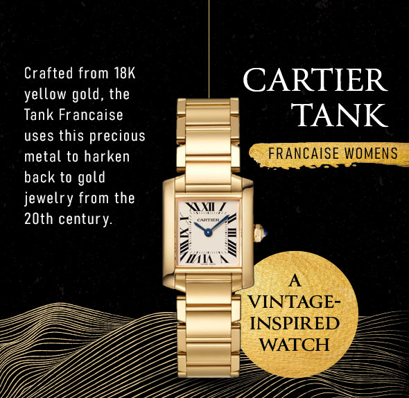 cartier tank francaise womens