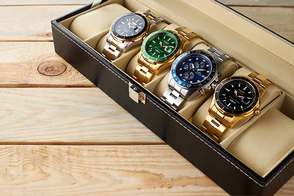 collection of invicta watches
