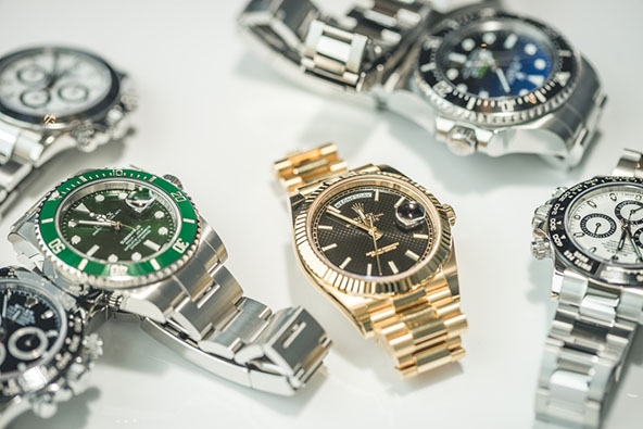 Collection of Luxury Rolex watches