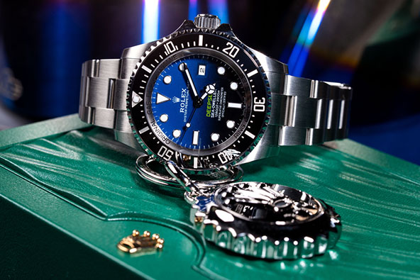 DEEPSEA BLUE DIAL LUXURY MEN'S WATCH