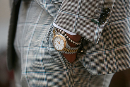 Rolex datejust with suit sale