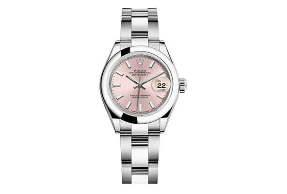 Rolex Lady Datejust 28mm Smooth Stainless Steel 279160PISO