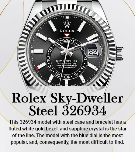 Rolex Sky-Dweller Steel 326934